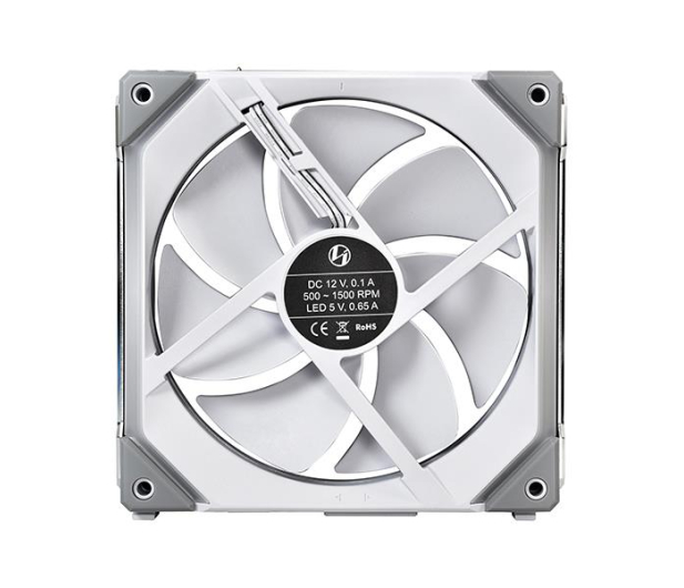 LIAN LI UNI FAN SL140 RGB PWM White Dual Pack 2x140mm UF-SL140-2W - 641554 - zdjęcie 5